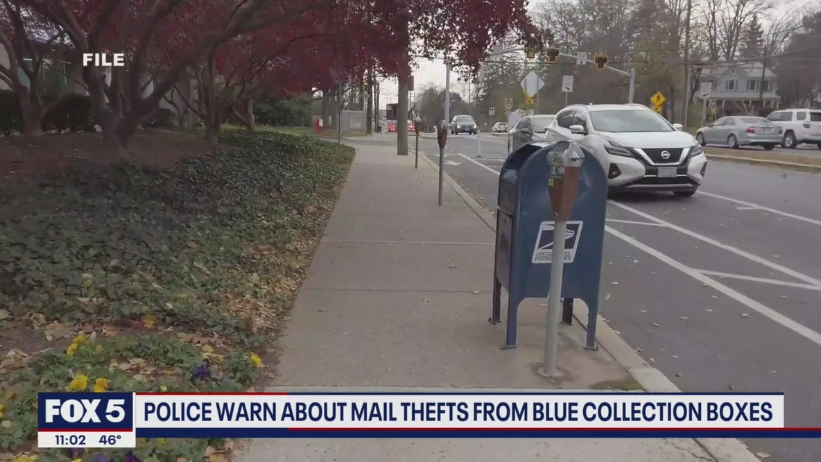 Police warn about mail thefts from blue collection boxes